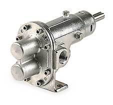 Heavy duty rotary gear pump head, 316 stainless steel