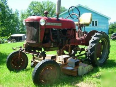 Mccormick farmall cub tractor w/59
