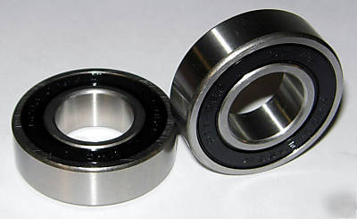 New (100) 6203-2RS-12 sealed ball bearings, 3/4