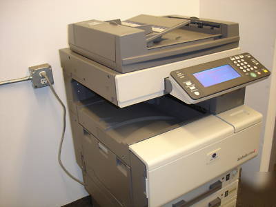 Konica bizhub color copier C350-printer-scanner-fiery
