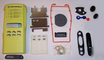 Motorola HT1250 radio case refurb kit - yellow case