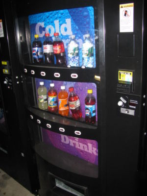 Vendo soda machine 721 e bottle vending beverage vendor