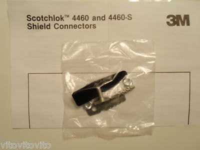 3M 4460-s shield bond grounding connector w/ shoe