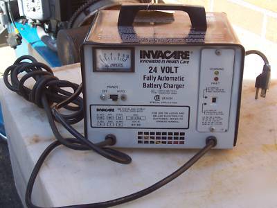 Invacare 24V dual mode battery charger model 1014758