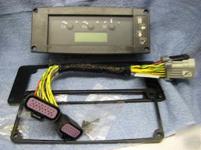 New john deere instrument panel monitor & harness assy, 