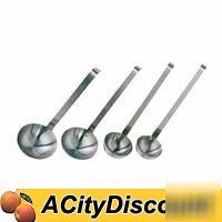 10DZ update l-40SH, 4OZ. short handle two piece ladles