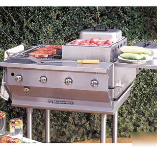 Bakers cbbq-30BI char-broiler, 30