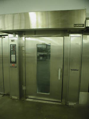 2 lucks double rack ovens 