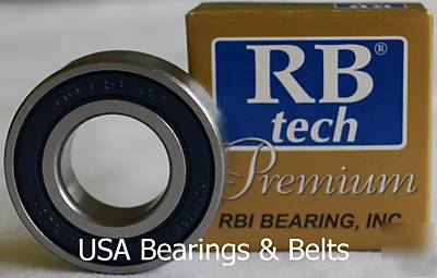 (2) 6207-2RS premium bearings 35X72, 6207 rs,C3, ABEC3