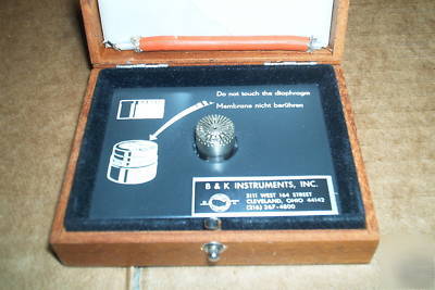 B&k pistonphone sound level calibrator general radio