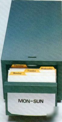 1 steel card cabinet grey 8 x 5 inch. with compressor