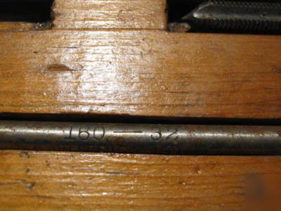 Antique pratt & whitney tap & die tool set 26 pcs rare 