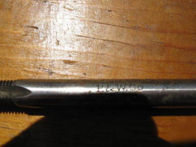Antique pratt & whitney tap & die tool set 26 pcs rare 