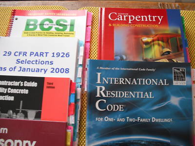 Builder books for basic builders license test (ga.)