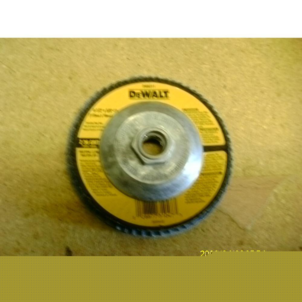 Dewalt DW8311 abrasive flap discs 160337