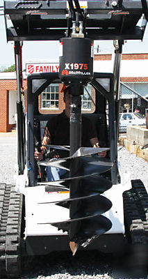 Mcmillen X1975 skid steer auger drive free shipping 