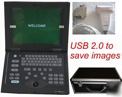 New laptop digital ultrasound machine scanner+convex 