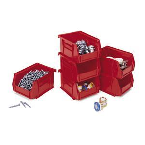 Parts bins storage cabinets akro mil 6 pack 08212RED
