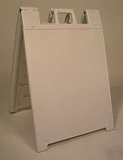 Sidewalk squarecade a-frame sandwich sign board