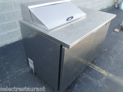 True tssu-48-8 pizza sandwich refrigerated prep table