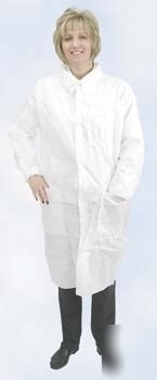Vwr critical cover alphaguard lab coats lc-32632-2