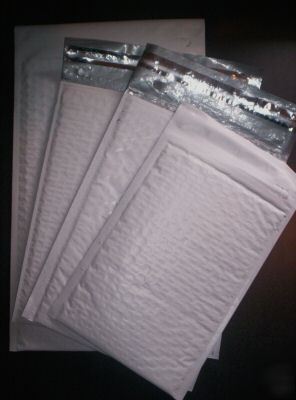 100 ~ 4 x 7.25 poly bubble mailer padded envelopes #000