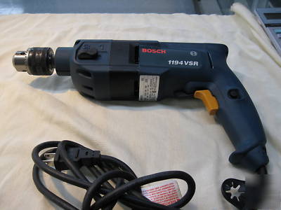 Bosch 1194VSR hammerdrill great buy 