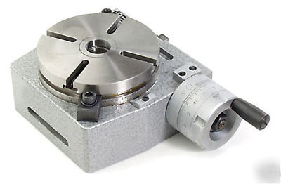 New 4 inch horizontal and vertical rotary table- 