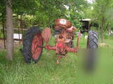 Farmall c and 6 ft. mower deck, working tractor
