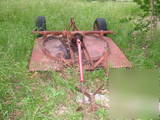 Farmall c and 6 ft. mower deck, working tractor
