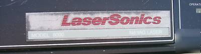 Cooper lasersonics yag laser model# 8000