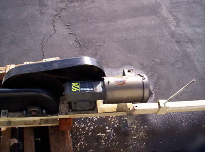 Motorized overhead conveyor system