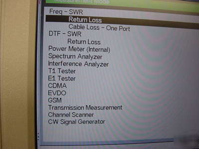 New anritsu MT8212B cell master test set- in box