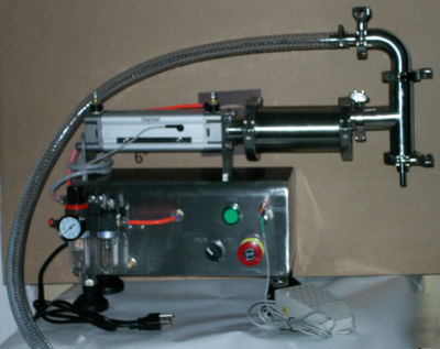 One head 16OZ depositor piston filler filling machine