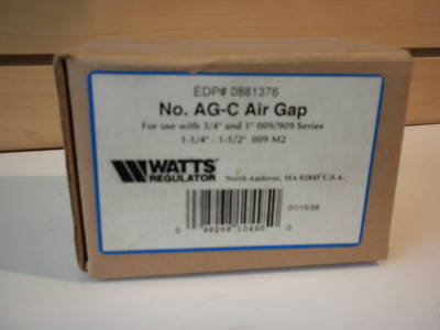 Watts 909 agc air gap 0881376