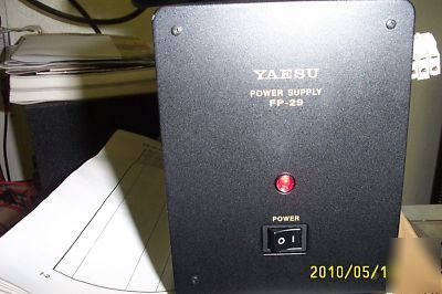 Fp-29 yaesu mark-v power supply w/ cords schematic box