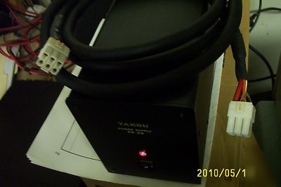 Fp-29 yaesu mark-v power supply w/ cords schematic box