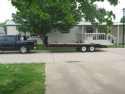 Gooseneck trailer 16FTPLUSS4FT dove tail reconditioned 