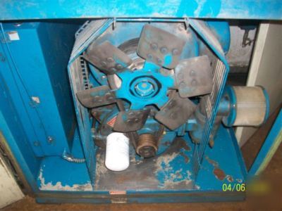 Quincy 30HP compressor & zeks air dryer combo