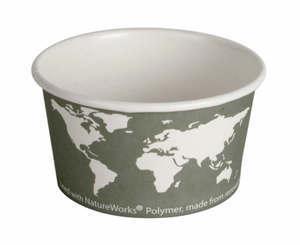 12 oz eco world art food/soup contaner (case=500 cups)