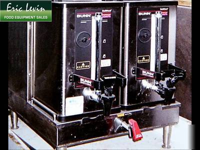 Bunn dual coffee brewer maker, model# soft-heat dbc