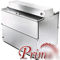 New true tmc-49-s-ds 20.9 cu.ft. dual side milk cooler