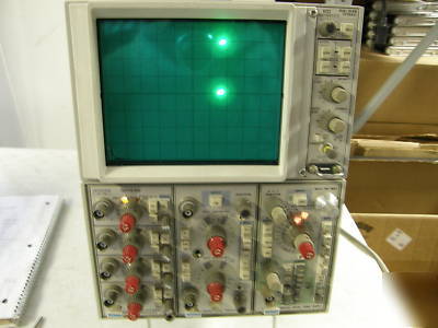 Tektronix 5113 dual beam oscilloscope 5A14N 5A18N 5B12N