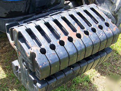 New holland TL100 a 4X4 diesel tractor loader 95 hp