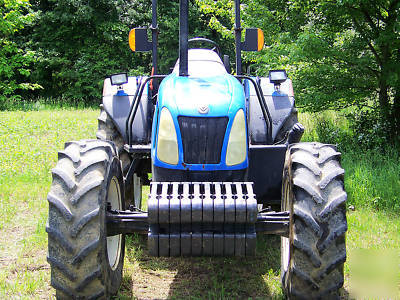 New holland TL100 a 4X4 diesel tractor loader 95 hp