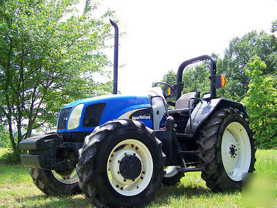 New holland TL100 a 4X4 diesel tractor loader 95 hp