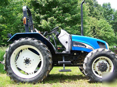 New holland TL100 a 4X4 diesel tractor loader 95 hp