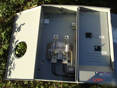 New meter/load combo electric box siemens 120/240 v ac 