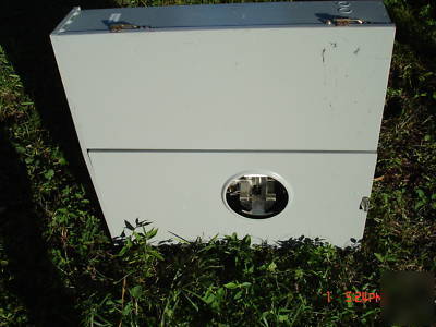 New meter/load combo electric box siemens 120/240 v ac 
