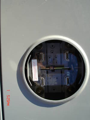 New meter/load combo electric box siemens 120/240 v ac 